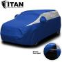 Titan Brilliant Color Poly 210T Car Cover for Compact SUV 170-187