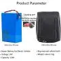 24V 12Ah E-Bike Lithium-Ion Battery, for 200W-500W Motors, with Hanging Bag, Built-in BMS Protection Board, Comes with A Charger
