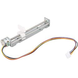 Electric Linear Guide Rail Motion Slide Actuator Module 80mm Stroke Driven by 2Phase 4Wire Stepper Motor for DIY CNC Linear Position Kit Engraving Machine