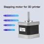 Creality 3D Printer 42-40 Stepper Motor, 2 Phases 1A 1.8 Degrees 0.4 N.M Stepper Motor for 3D Printer Extruder, Compatible with E-axis of CR-10 Series and Ender-3 Series