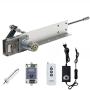 JQDML DIY Reciprocating Linear Actuator Kit Motor DC 24V High Torque 40 lbs, Max Speed 120RPM,Stroke Adjustable 1.2