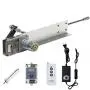 JQDML DIY Reciprocating Linear Actuator Kit Motor DC 24V High Torque 40 lbs, Max Speed 120RPM,Stroke Adjustable 1.2