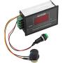 ICQUANZX DC Motor Speed Controller DC 6-60V 12V 24V 36V 48V 30A PWM ，(PWM) Speed Adjustable Stepless Governor Regulator, Motor Speed Controller with Start Stop Switch