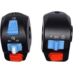 Rudder Switch Spare Handle Bar Left and Right Horn Beep Electric Start Controller 7/8