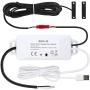 HBN Smart Garage Door Opener - Connected WiFi Garage Door Control, Compatible with Alexa & Google Home Assistant, No Hub Needed