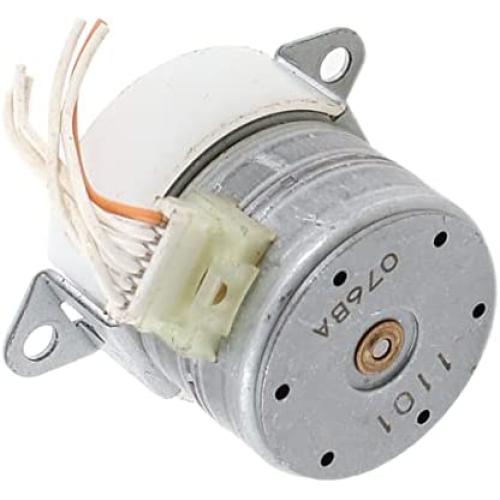 sourcing map Stepping Motor Reduction 1:5 Ratio 3mm Shaft 0.04-0.08A 4500RPM Electric Stepper