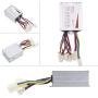 Tbest Electric Motor Controller, 24V 500W Motor Brushed Controller Box for Electric Bicycle Scooter E-Bike