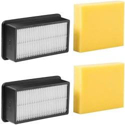 Filter Pack for Bissell CleanView Upright Vacuums 1008 9595A, 1819, 1822, 1825, 1831, 1330, 1332 Replacement Filters Kit.2 Pre-Motor Foam Filter and 2 Post-Motor Filter.