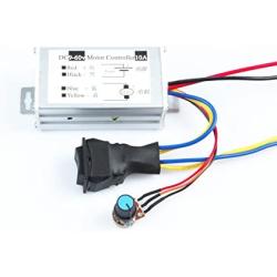 KNACRO DC 12V 24V 36V 48V 60V 9-60V Motor Controller 10A PWM DC Motor Speed Controller Motor Switch Reversible Switching Module Maximum Power 600W