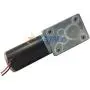 TSINY Small 12V 24 Volt Reversible High Speed 160rpm PM Electric DC Worm Gear Motor