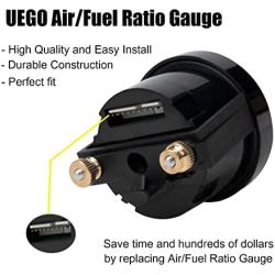 (30-4110) UEGO Wideband O2 Air Fuel Ratio Gauge AFR 52mm with 4.9 LSU Sensor
