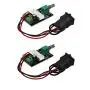 V TELESKY PWM DC Motor Speed Controller 1203BB DC Motor Driver 3A Motor Driver Adjustable Reversible Switch 6V 12V 24V 28V 80W (2Pcs)