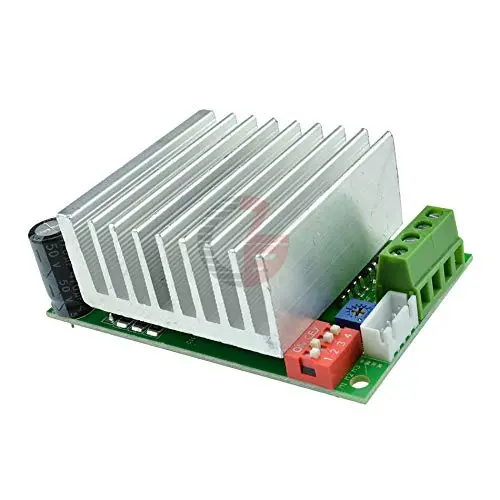 TB6600 DC 10V-45V 4.5A CNC Single-Axis Stepper Motor Driver Controller Board 6N137 High Speed Optical Coupler Automatic Current