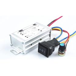 KNACRO DC 12V 24V 36V 48V 60V 9-60V Motor Controller 10A PWM DC Motor Speed Controller Motor Switch Reversible Switching Module Maximum Power 600W