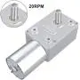 DC 12V Electric Motor Reversible High Torque Turbo Worm Electric Geared Gear Box Reduction Electric Motor(20RPM)