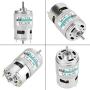 XD-775 12V/24V High Speed Low Noise Double Ball Bearing Brush DC Motor for Many Machine,Small Lathe,Precision Machine Battery Car(24V20000)