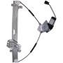 741-307 Power Window Regulator with Motor Passenger Side Front Compatible for 2003-2007 Honda Accord (Sedan Only) DX/EX/LX/SE/Hybrid 2.4L 3.0L, OE Replace Parts