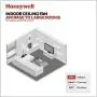Honeywell 50604-01 Eamon Modern Ceiling Fan, Remote Control, LED, 52 inches, Brushed Nickel
