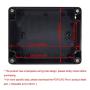 LeMotech ABS Plastic Electrical Project Case Power Junction Box, Project Box Black 4.5 x 3.5 x 2.1 inch(115 x 90 x 55 mm)(Pack of 1)