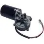 BEMONOC High Torque 24V DC Electric Reversible Gear Motor 50 RPM Right Angle Thread Shaft for Volume Gate Garage Door