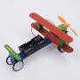 WaNana Electric Propeller Taxiing Aircraft-Electric Motor Physical Science Toys-DIY Wooden Science Experiment Kits-Circuit Building STEAM Toys for Kids Fashion