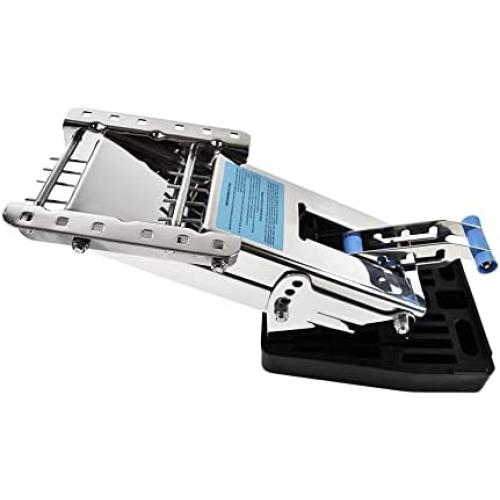 MARINE CITY 304 Stainless Steel Fine Polished Outboard Motor Bracket Up to 20 HP Easy Use Smooth Design Heavy Duty for Yachts, Boat Accessories, Marine, RV