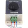 10V-60V PWM DC Motor Speed Controller,Waterproof PWM Controller Speed Regulator Stepless Variable Rotary Switches,Pulse Width Modulator PWM Motor Controller