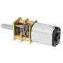 DC 6V Gear Motor, 10 RPM High Torque Motor, Speed Reduction Geared Motor with 3x10mm Shaft for Robots Home Appliances, Geared Motor