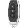 Cloning Wireless Alarm Remote Control Key Fob, Wireless Universal 3 Key Metal Clone Remote Control Copy for Electric Gate Garage Door