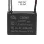 uxcell Ceiling Fan Capacitor CBB61 1.5/2.5uF 250V AC 4 Wires Metallized Polypropylene Film Capacitor 38x28x18mm for Electric Fan Pump Motor Generator