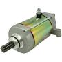 Starter Motor Replacement for Yamaha UTV Rhino 450 660 ATV Grizzly 450 660 Kodiak 400 450 Wolverine 450 with 9 Tooth 12V Starter Motor OE Replace # 4WV-81800-00-00, 4WV-81890-00-00, 5KM-81890-00-00