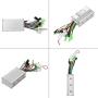 Brushless Controller 36V/48V 350W Motor Controller Aluminium Alloy Electric Brushless Controller for Electric Bicycle