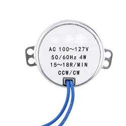 1 Piece 4 Sizes AC 100V-127V 4W 50/60Hz Synchronous Motor (15-18RPM)