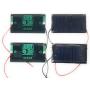 AMX3d AMX Solar 5V 30mA 53X30mm Micro Mini Power Solar Cells for Solar Panels with Wires- DIY Projects - Toys - Solar Charge 3.6v Batteries 4 Pcs
