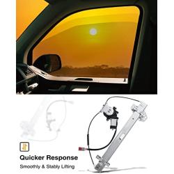 A-Premium Electric Power Window Regulator with Motor Compatible with Honda Element 2003-2010 Front Left Driver Side