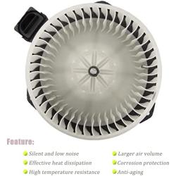 700203 Blower Motor HVAC Plastic Heater Blower Motor with Fan Cage Compatible with 2007-2013 Acura MDX, 2007-2012 Acura RDX, 2009-2014 Acura TL TSX, 2011-2013 Wrangler, 2007-2017 Lincoln MKX, 2007-2017 Edge
