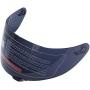 ILM Motorcycle Dual Visor Flip up Modular Full Face Helmet DOT 6 Colors (Visor, Black)
