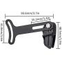 Keenso Bicycle Chain Guide, Aluminum Alloy E‑Bike Chain Guide Electric Bicycle Direct Mount Chain Guide Chainring Bike Part for Bafang Motor