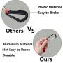 8M0092850 Boat Kill Switch Lanyard with Wrist Replacement for Mercury Marine Boat Emergency Stop Switch Safety Lanyard Cord 54 Inch/137 Long -Replace 15920T54 (Aluminum Alloy Clip Red 1Pcs)