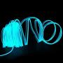 3m Auto Car Neon LED Panel Gap String Strip Light, Glowing Electroluminescent Wire/El Wire Lamp, Cold Strobing for Automotive Interior Car Decor Decorative Atmosphere(blue)