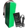 Jieoto 48V 6Ah E-Bike Li-ion Battery 13S 2P 6000mAh Battery Pack for 200W 350W 500W 750W 850W 1000W Bike Motor for MTB Electric Tricycles Electric Scooters with BMS + Charger