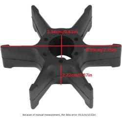 BODAO 6F5-44352-00/676-44352-00 47-99971M Boat Engine Water Pump Impeller for Yamaha Mariner 40HP Outboard Motor