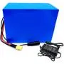 Jieoto 72V Ebike Lithium Battery 20Ah 30Ah 40Ah 50Ah 60Ah Waterproof Lithium-ion Battery Pack Customizable Battery Pack Fit for 1000W-5600W Bike Motors with Charger and BMS