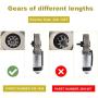 JDMON Compatible with 300-1406 RV Entry Step Motor Coach Motorhome Toyhauler Replaces OE # 369506 1820124 SP1636669