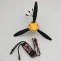 Parts & Accessories 9060 9x6x3 Blade Propeller with Motor ESC Power System for RC Airplane DIY - (Color: Pro Spin Motor esc 3)