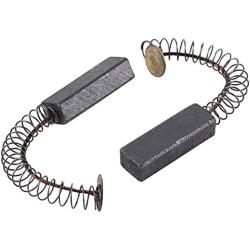 TOPPROS 10 Pcs Carbon Brushes with wire leads and brush springs attached 24mm x 8mm x 6 mm for Generic Electric Motor