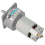 DC12V/24V 35W Micro DC Metal Gear Motor Speed Adjustable Large Torque Motor CW/CCW(24V 50prm)