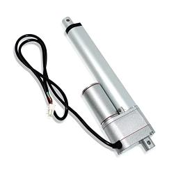 PROGRESSIVE AUTOMATIONS 12V Linear Electric Actuator with Feedback (8 in. 35 lbs.) Mini High Speed DC Motor & Durable Stroke. for Table Lift, Standing Desk, Hospital beds. PA-14P-8-35