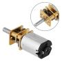 DC 6V 200RPM Micro Speed Reduction Motor Electric Gear Motor Mini Gear Motor with Metal for for RC Car Robot Model DIY Engine Toys