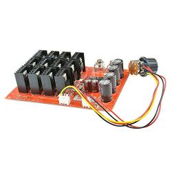 3000W 60A 50V Speed Controller PWM Motor Speed Regulator DC 10-50V Voltage Regulator Control Switch for LED Light Emitting